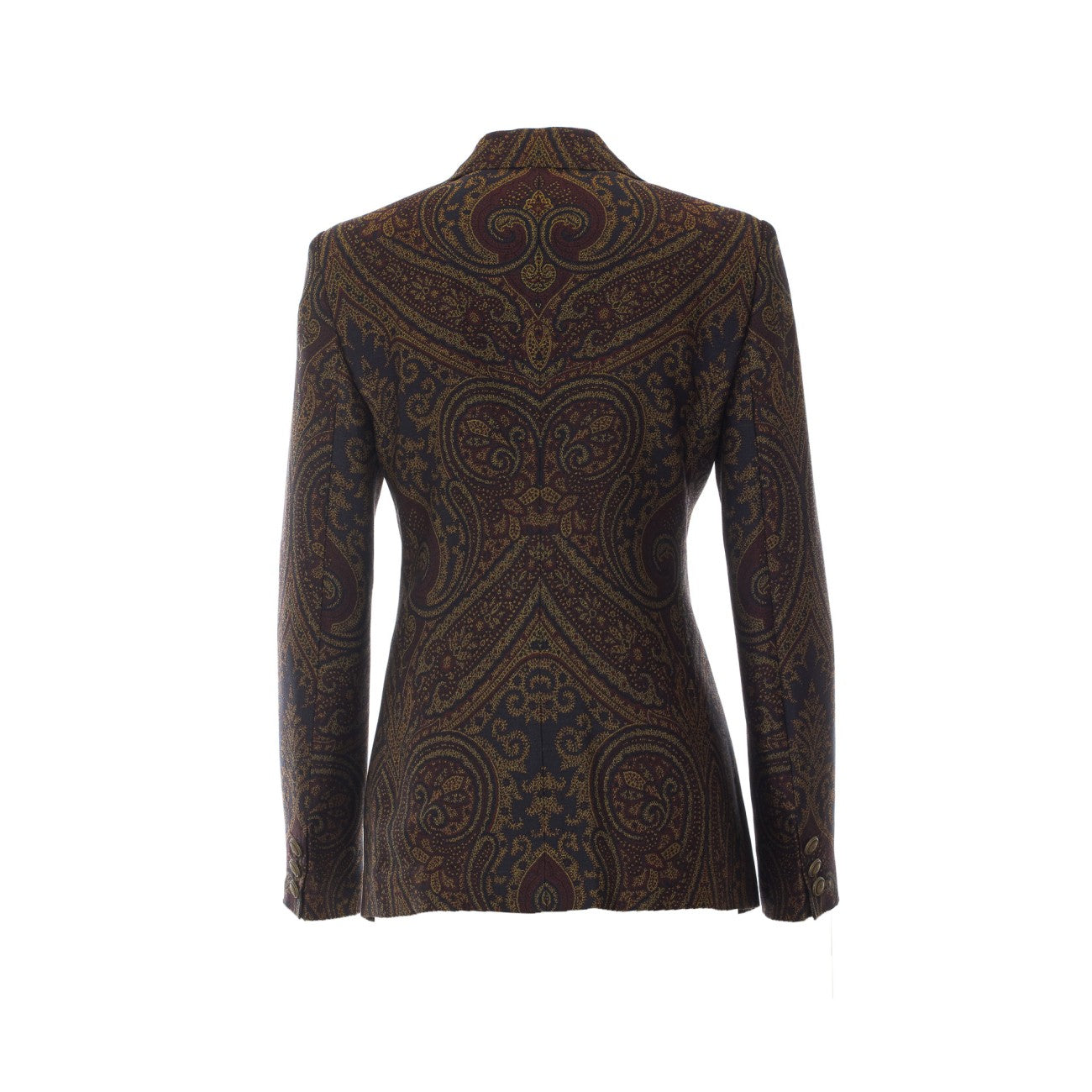 Etro Women Paisley Print Single Breasted Jacket ETRO