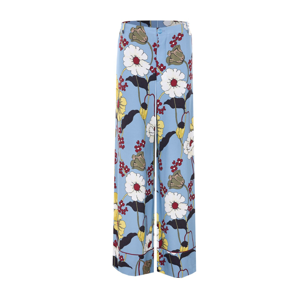 Marni Women Palazzo Pants With Melodia Print MARNI