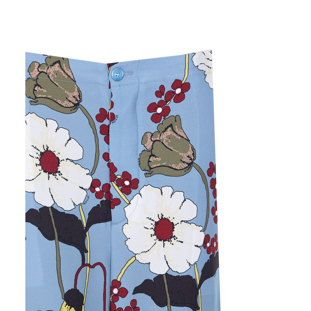 Marni Women Palazzo Pants With Melodia Print MARNI