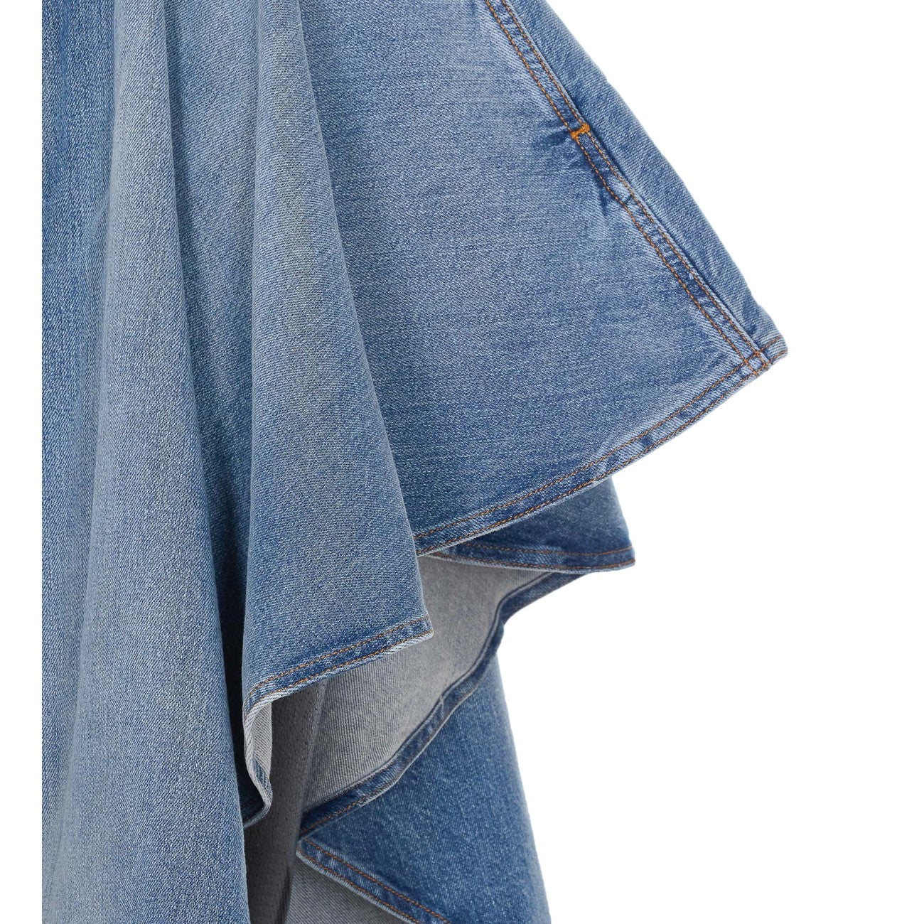 Alaia Women Panelled Denim Pants ALAIA