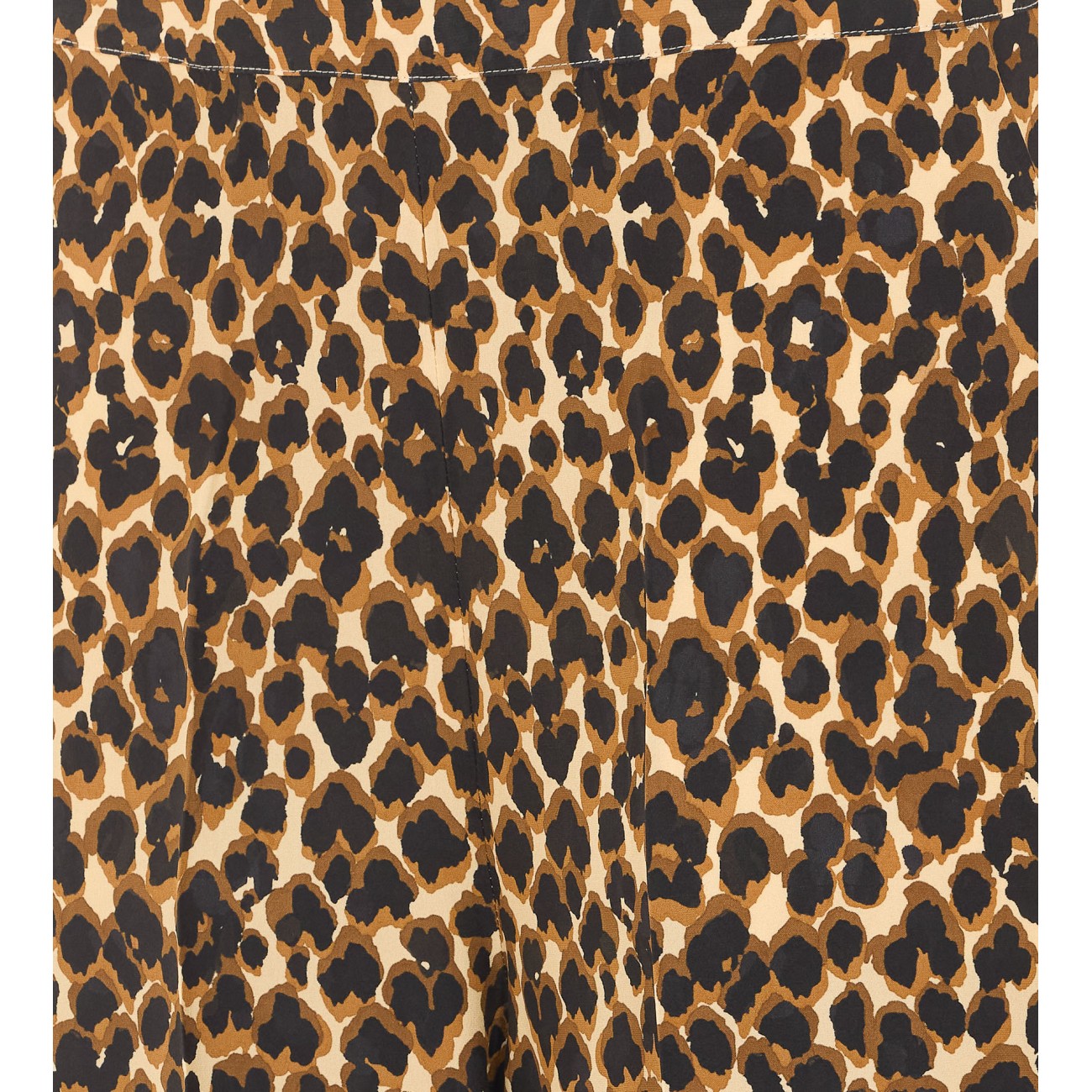 Etro Women Pants With Leopard And Paisley Piazzata Motif ETRO