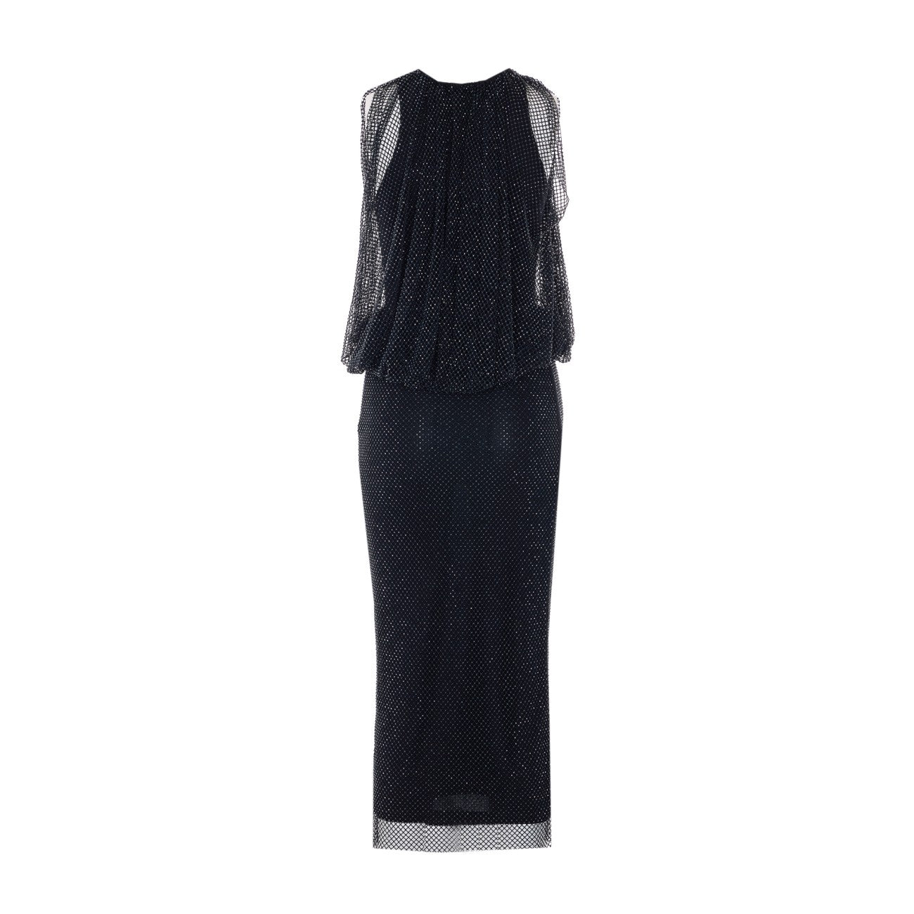 Sportmax Women Pappa Jersey Fitted Dress With Crystals SPORTMAX