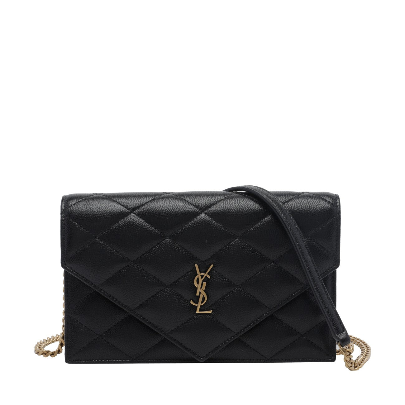 Saint Laurent Women Paris Chain Wallet