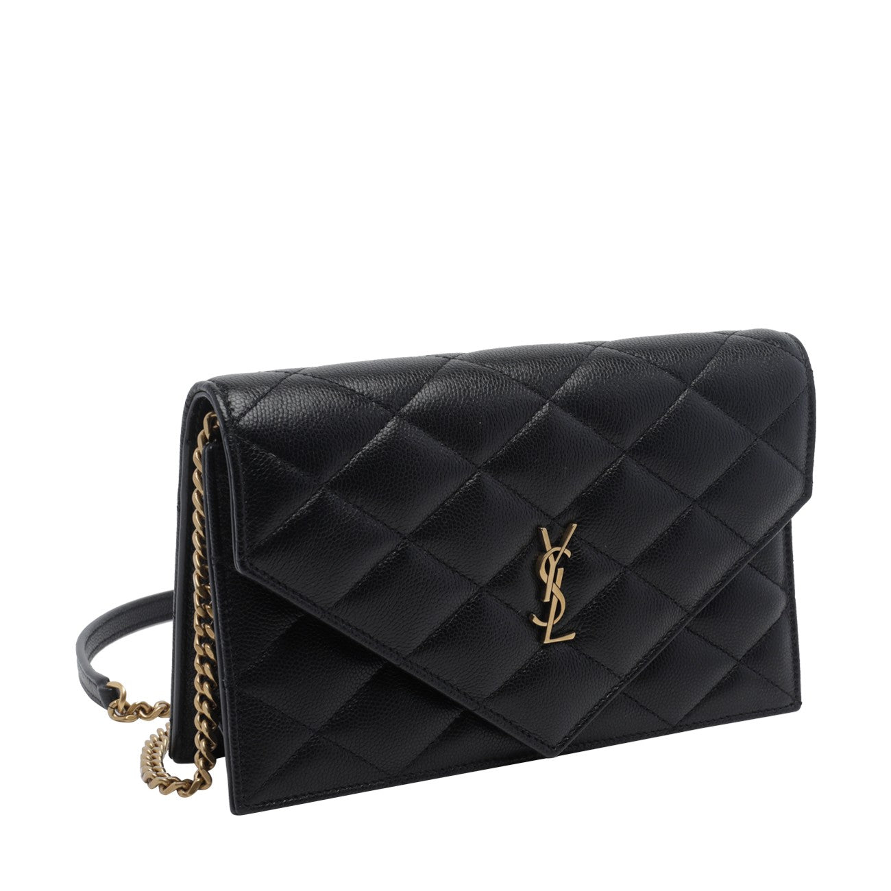 Saint Laurent Women Paris Chain Wallet