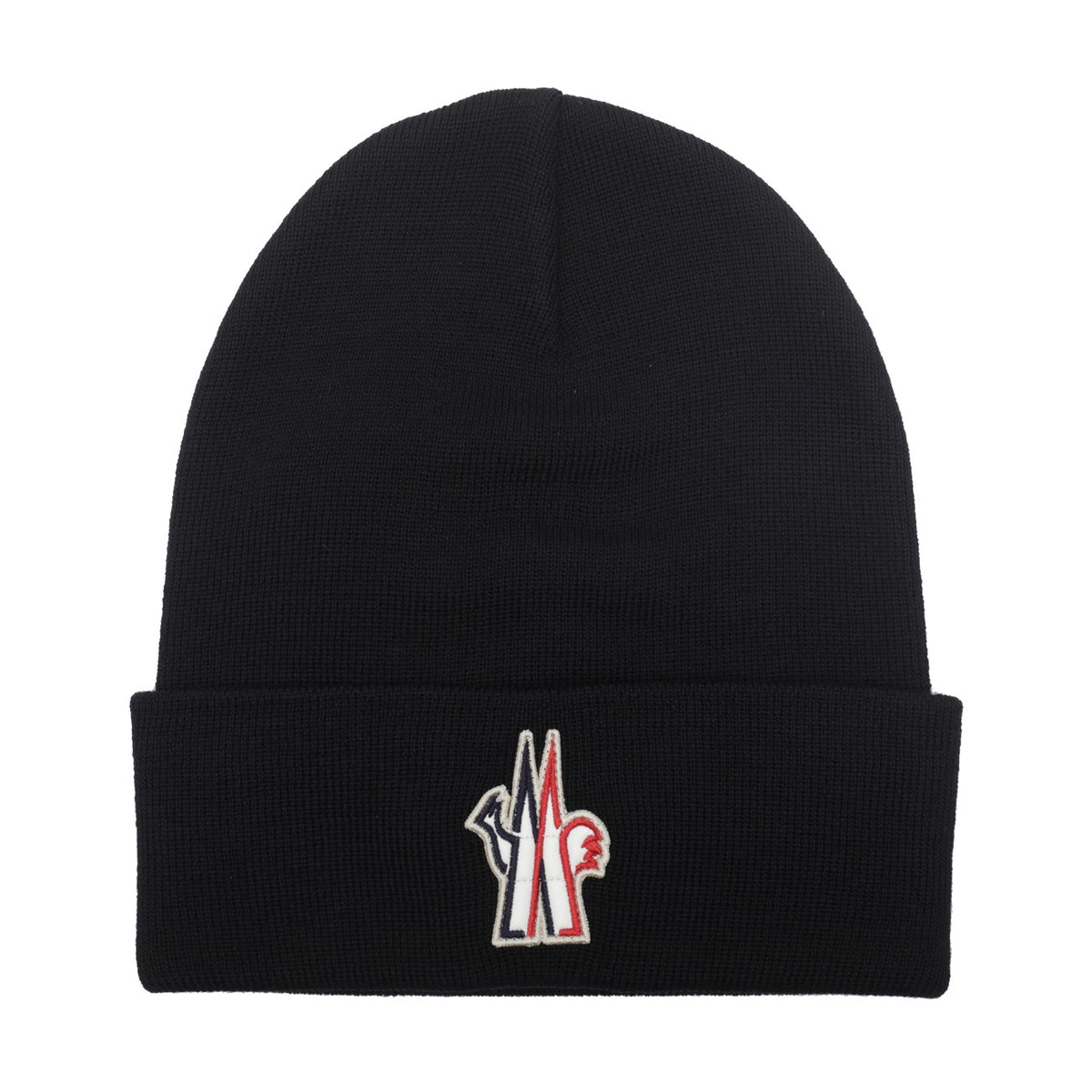 Moncler Grenoble Men Patch Logo Beanie MONCLER GRENOBLE