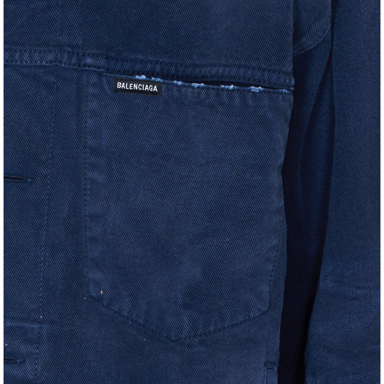 Balenciaga Men Patched Shirt Jacket BALENCIAGA