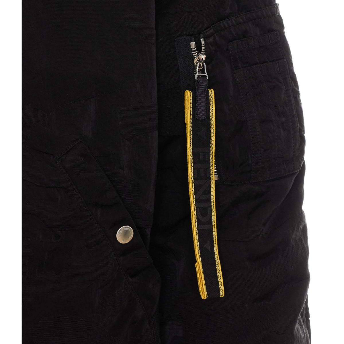 Fendi Men Patchwork Nylon Bomber Blouson FENDI