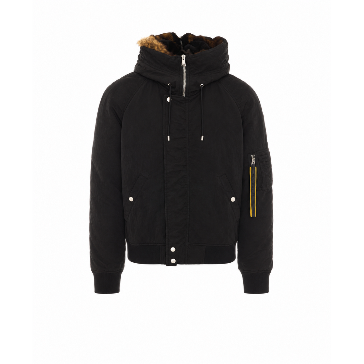 Fendi Men Patchwork Nylon Bomber Blouson FENDI