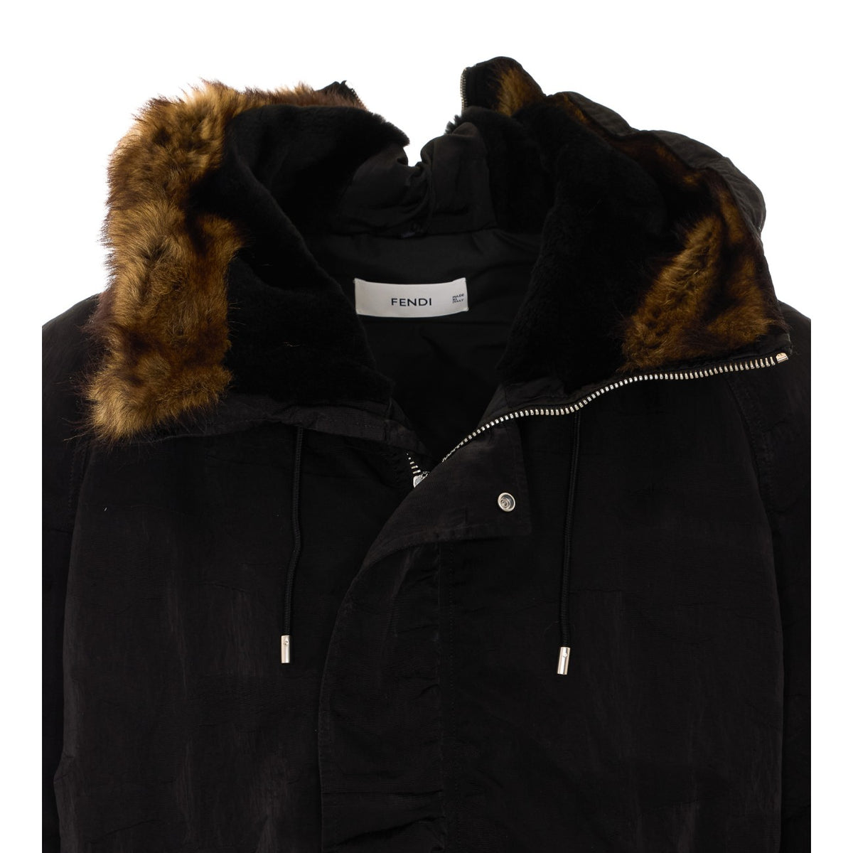 Fendi Men Patchwork Nylon Bomber Blouson FENDI