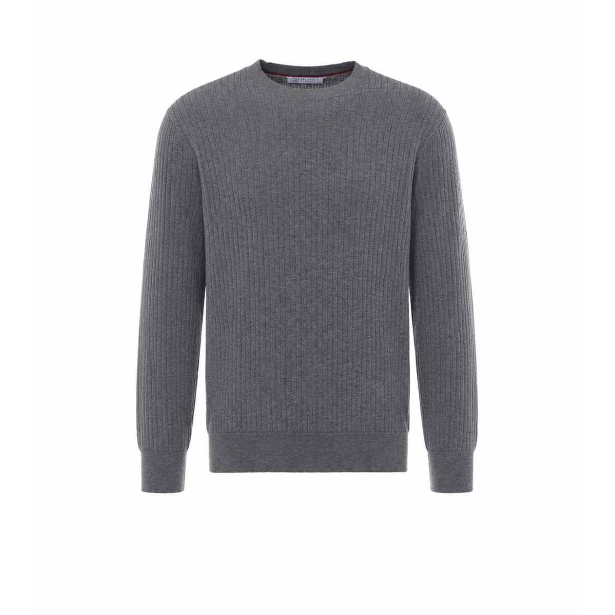 Brunello Cucinelli Men Patterned Rib Knit Sweater BRUNELLO CUCINELLI