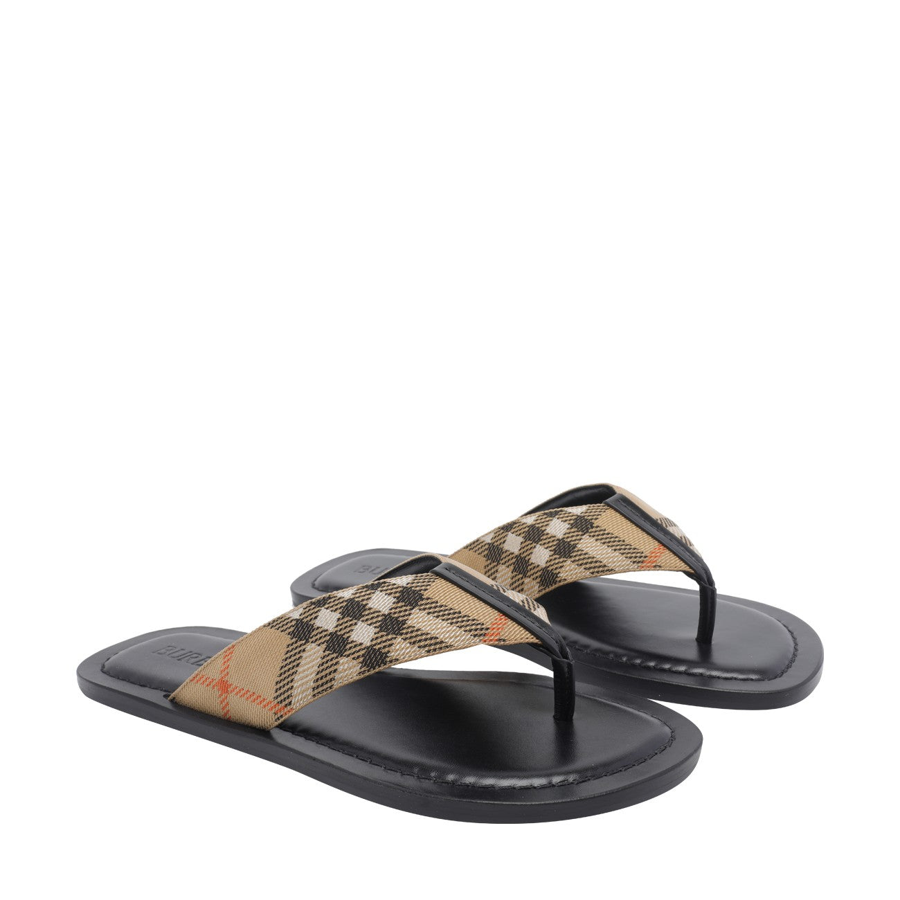 Burberry Men Pavilion Check Sandals BURBERRY
