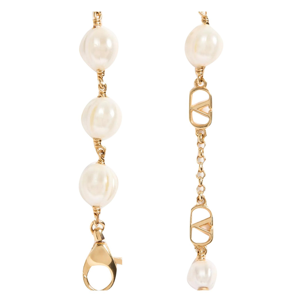 Valentino Garavani Women Valentino Garavani Women Pearls Vlogo Signature Bracelet VALENTINO GARAVANI