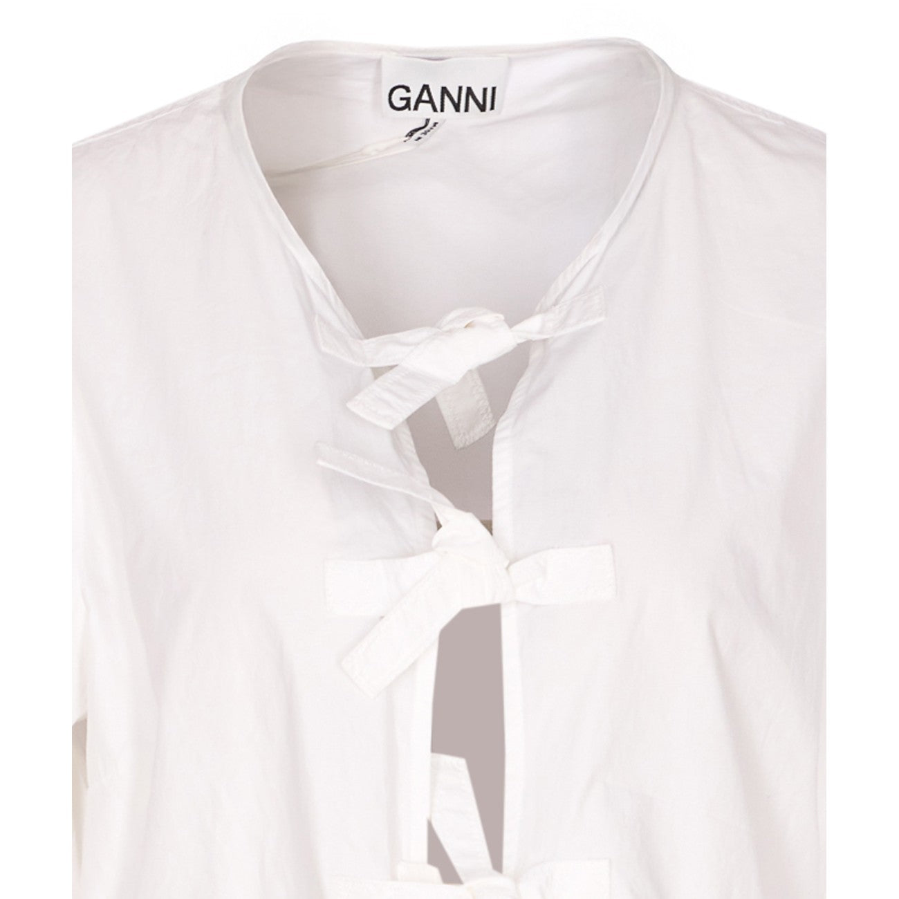 Ganni Women Peplum Shirt GANNI