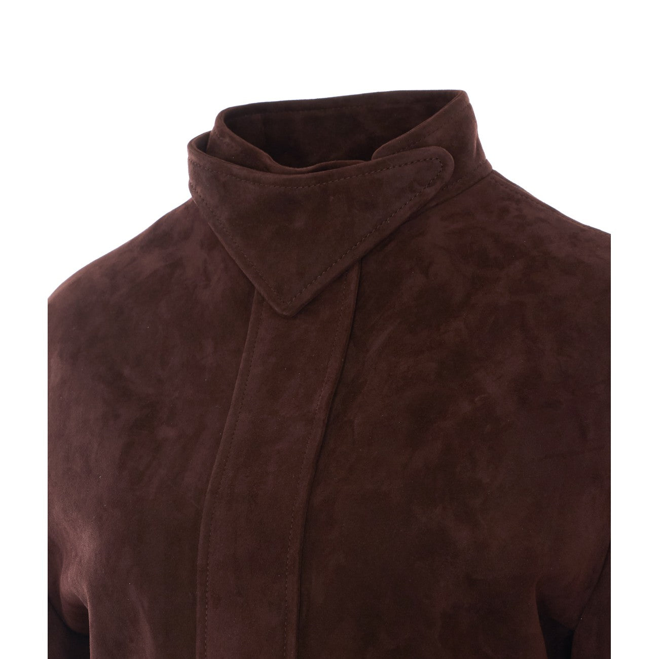 Alaia Women Peplum Suede Jacket ALAIA