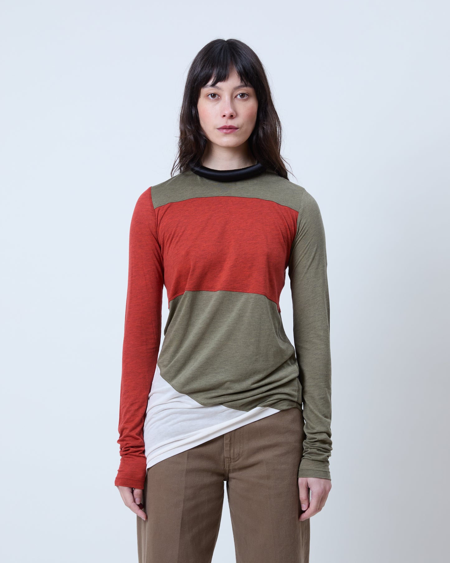Phoebe Philo Women Tubular Block Knit Sweater PHOEBE PHILO