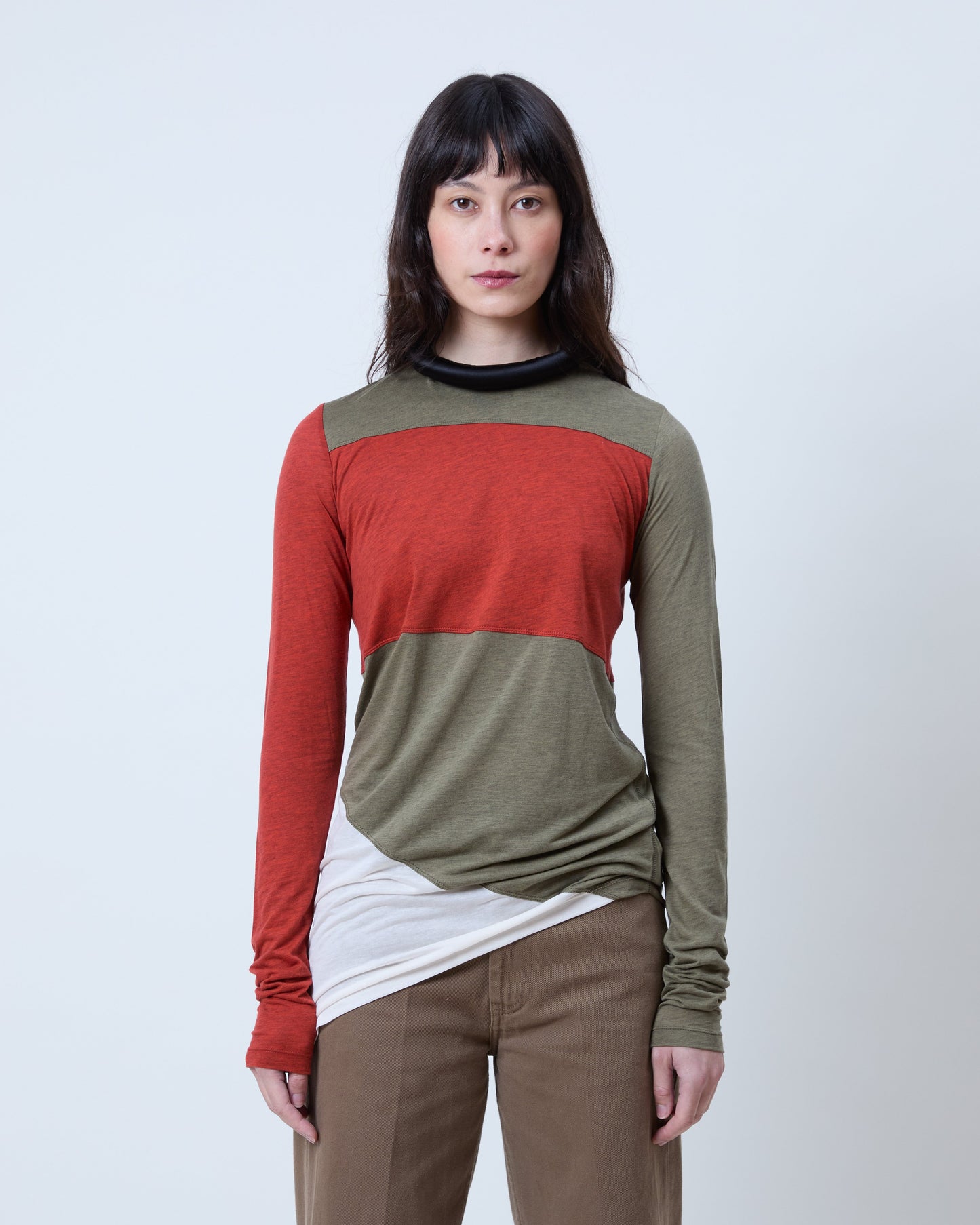 Phoebe Philo Women Tubular Block Knit Sweater PHOEBE PHILO
