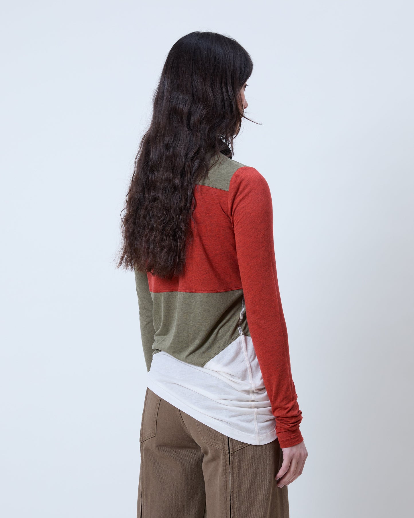 Phoebe Philo Women Tubular Block Knit Sweater PHOEBE PHILO