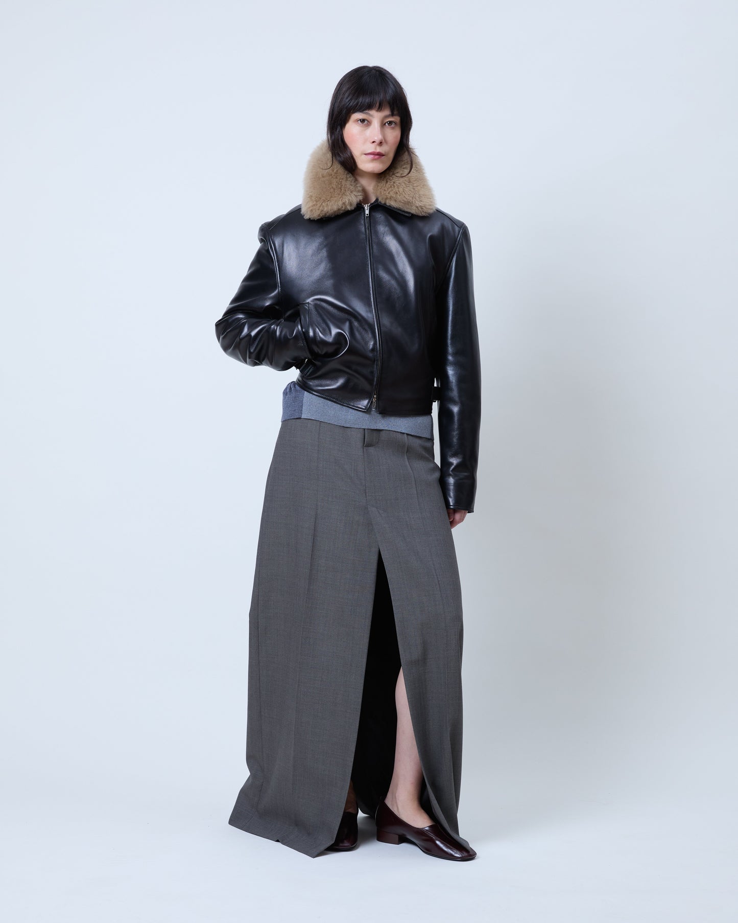 Phoebe Philo Women Cropped Aviator Jacket PHOEBE PHILO