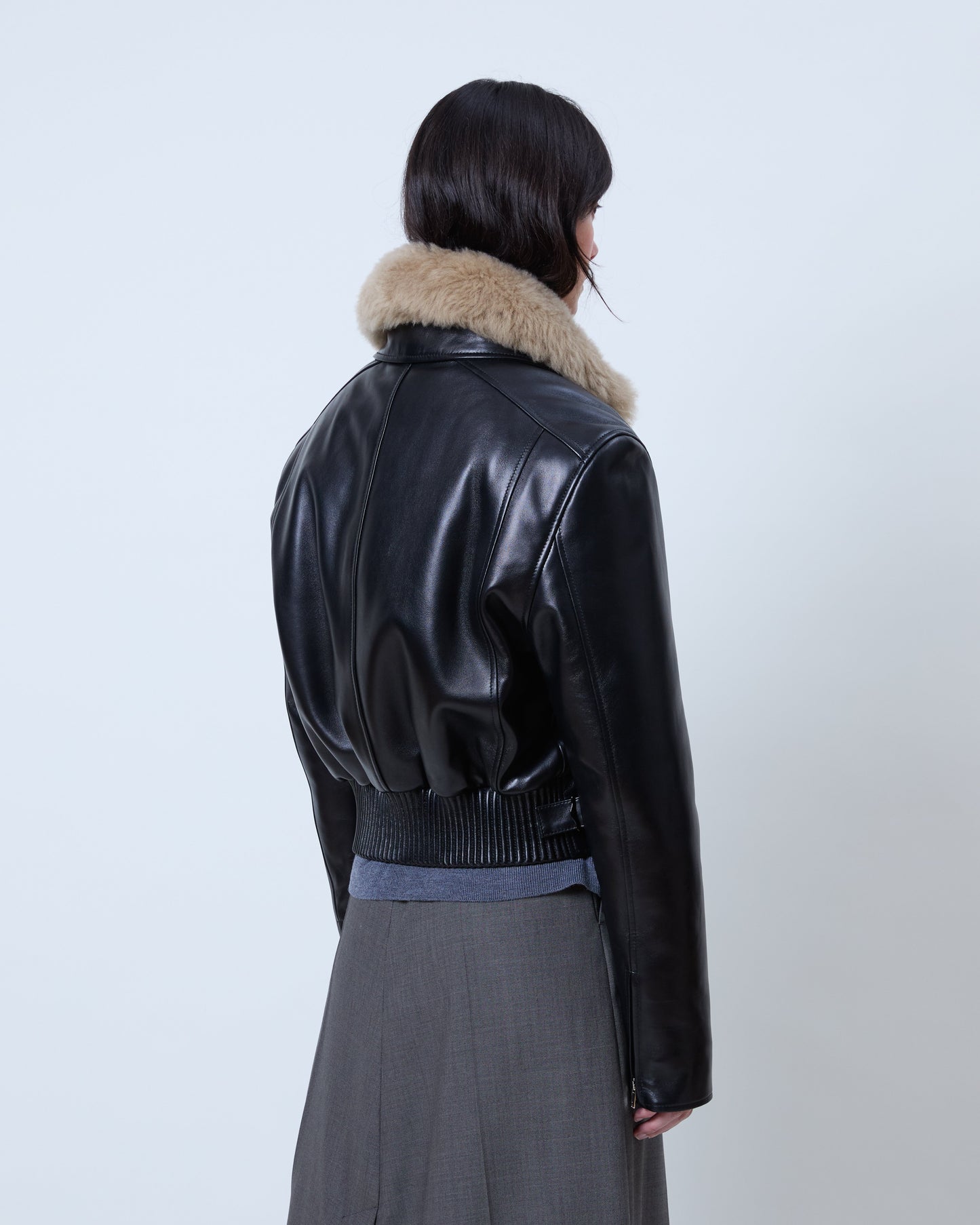 Phoebe Philo Women Cropped Aviator Jacket PHOEBE PHILO
