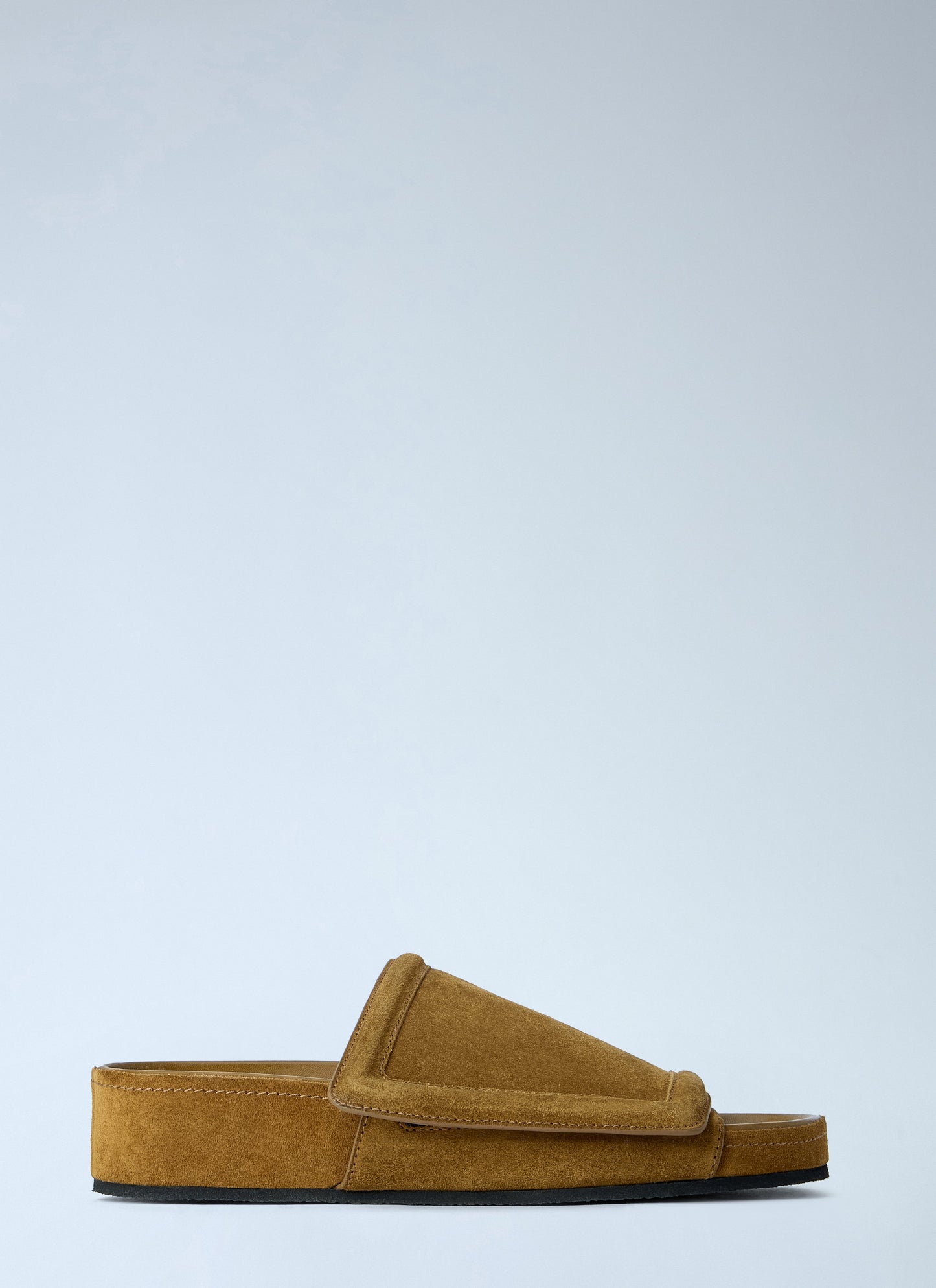 Phoebe Philo Women Suede Chunky-Sole Slide Sandals PHOEBE PHILO