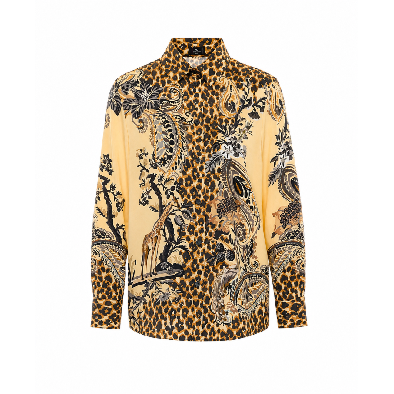 Etro Women Piazzata Leopard Printed Shirt ETRO