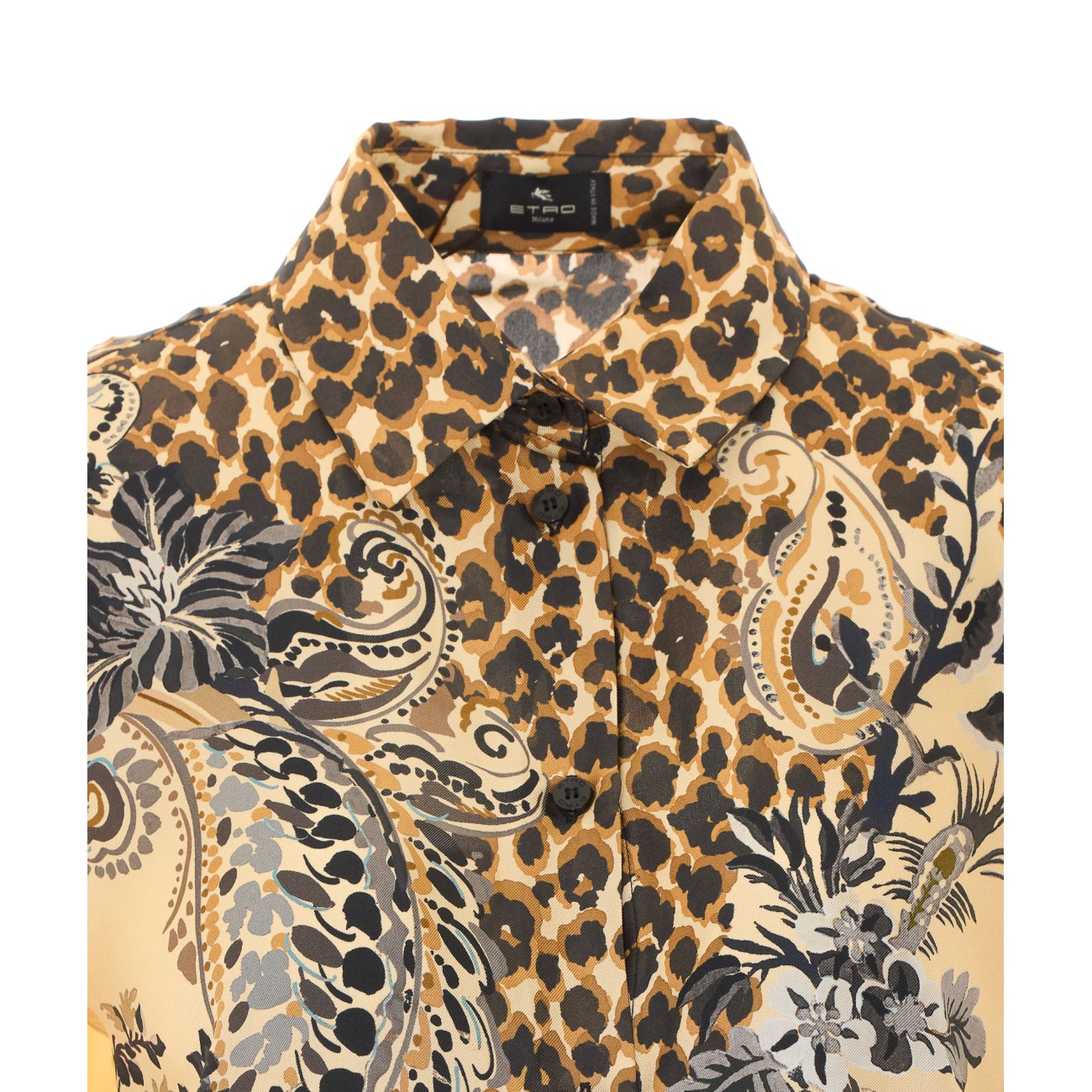 Etro Women Piazzata Leopard Printed Shirt ETRO