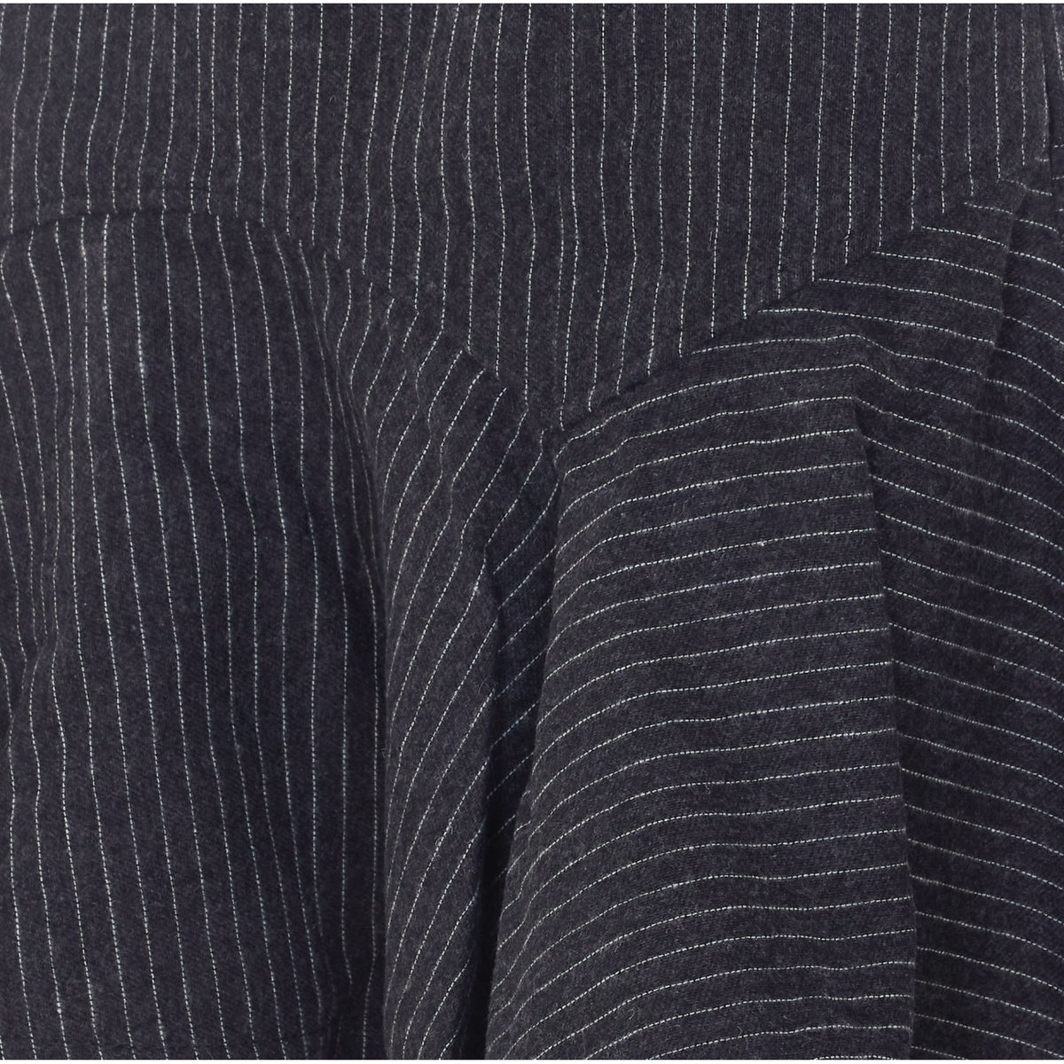 Ganni Women Pinstripe Flannel Mini Skirt GANNI
