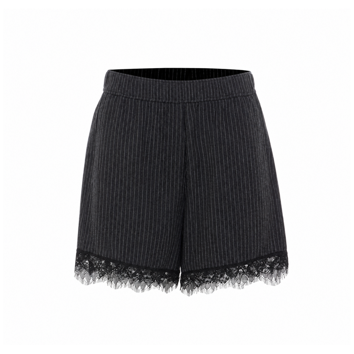 Ganni Women Pinstripe Shorts GANNI