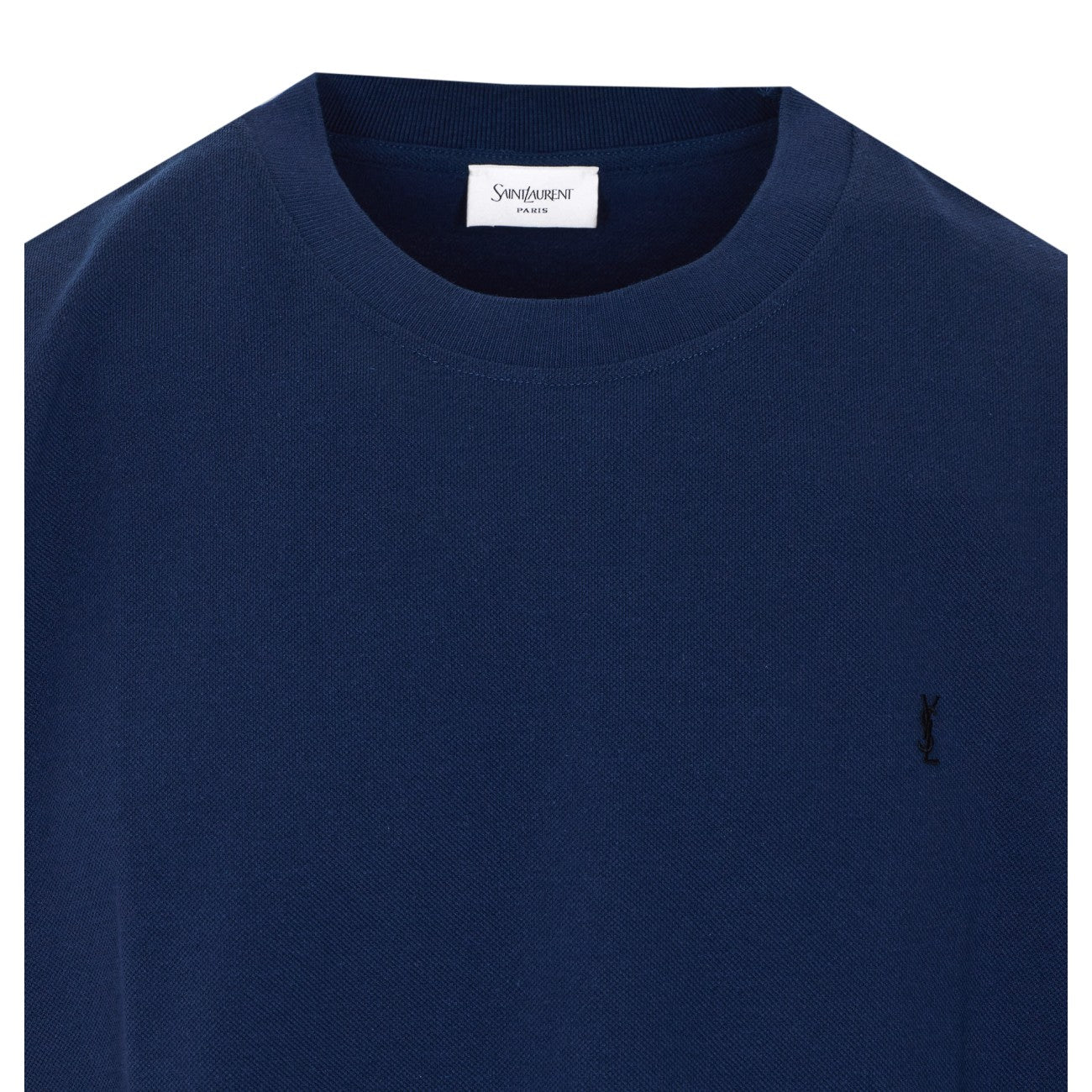 Saint Laurent Men Piquet Cassandre Oversize T-Shirt SAINT LAURENT