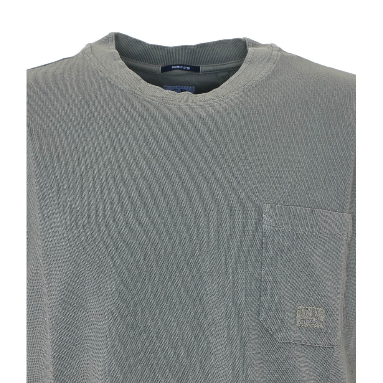 C.P. Company Men Piquet Logo T-Shirt C.P. COMPANY