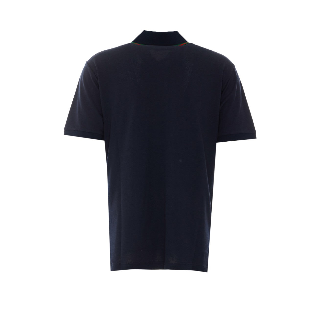 Gucci Men Piquet Polo With Web Detail GUCCI