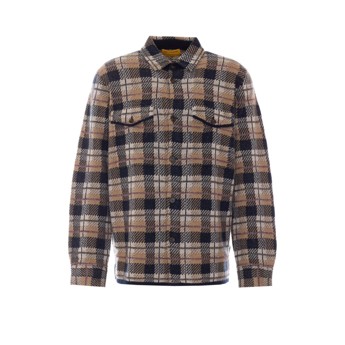 Guest In Residence Men Plaid Work Shirt GUEST IN RESIDENCE