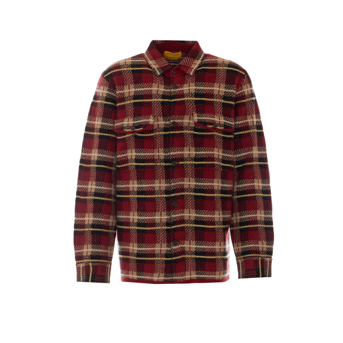 Guest In Residence Men Plaid Work Shirt GUEST IN RESIDENCE