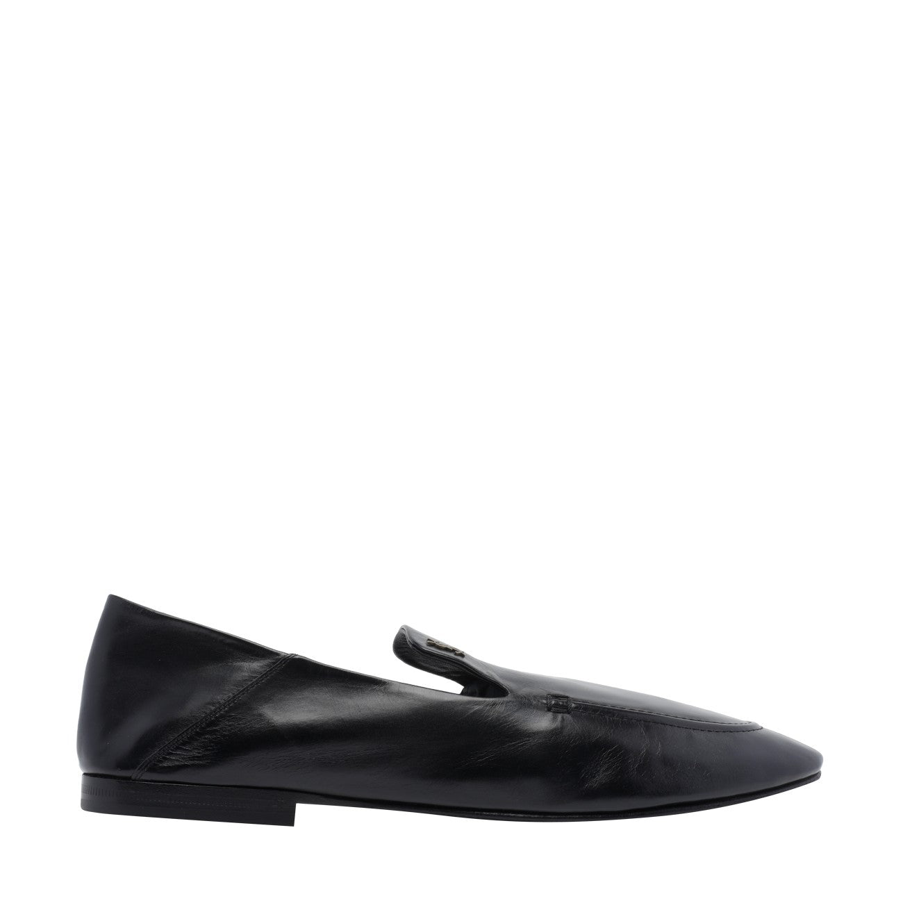 Saint Laurent Men Plain Leather Loafers SAINT LAURENT