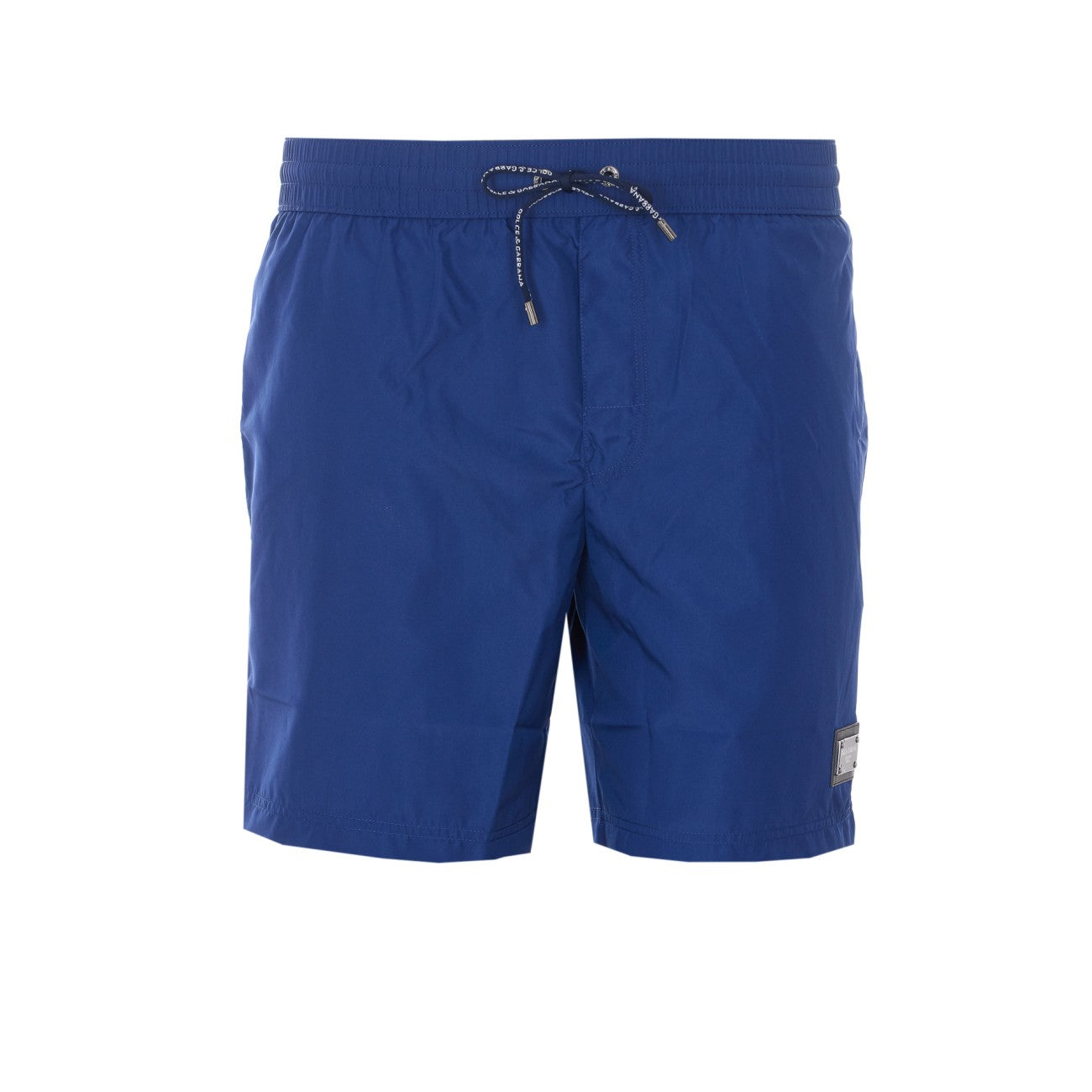 Dolce&Gabbana Men Plaque Logo Swimwear DOLCE & GABBANA
