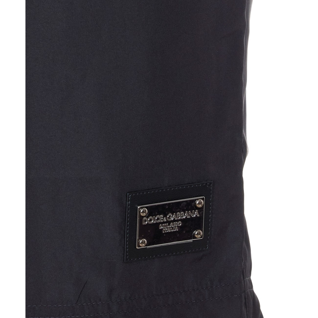 Dolce&Gabbana Men Plaque Logo Swimwear DOLCE & GABBANA