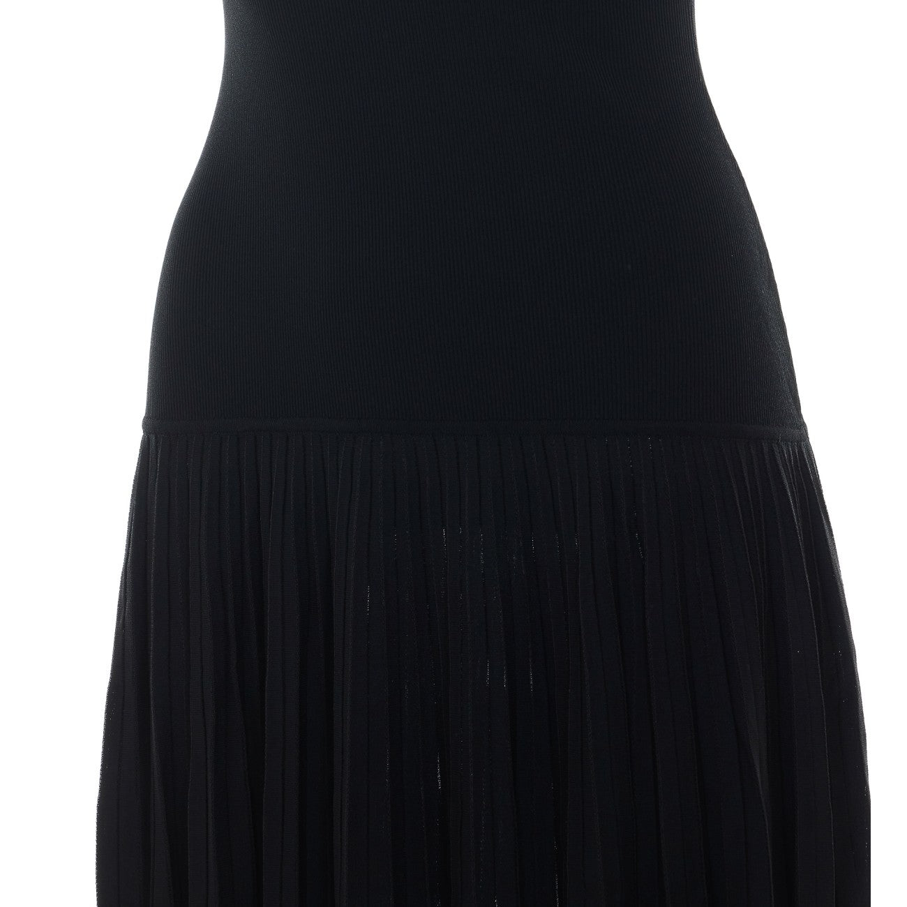 Alaia Women Pleated Sheer Dress ALAIA