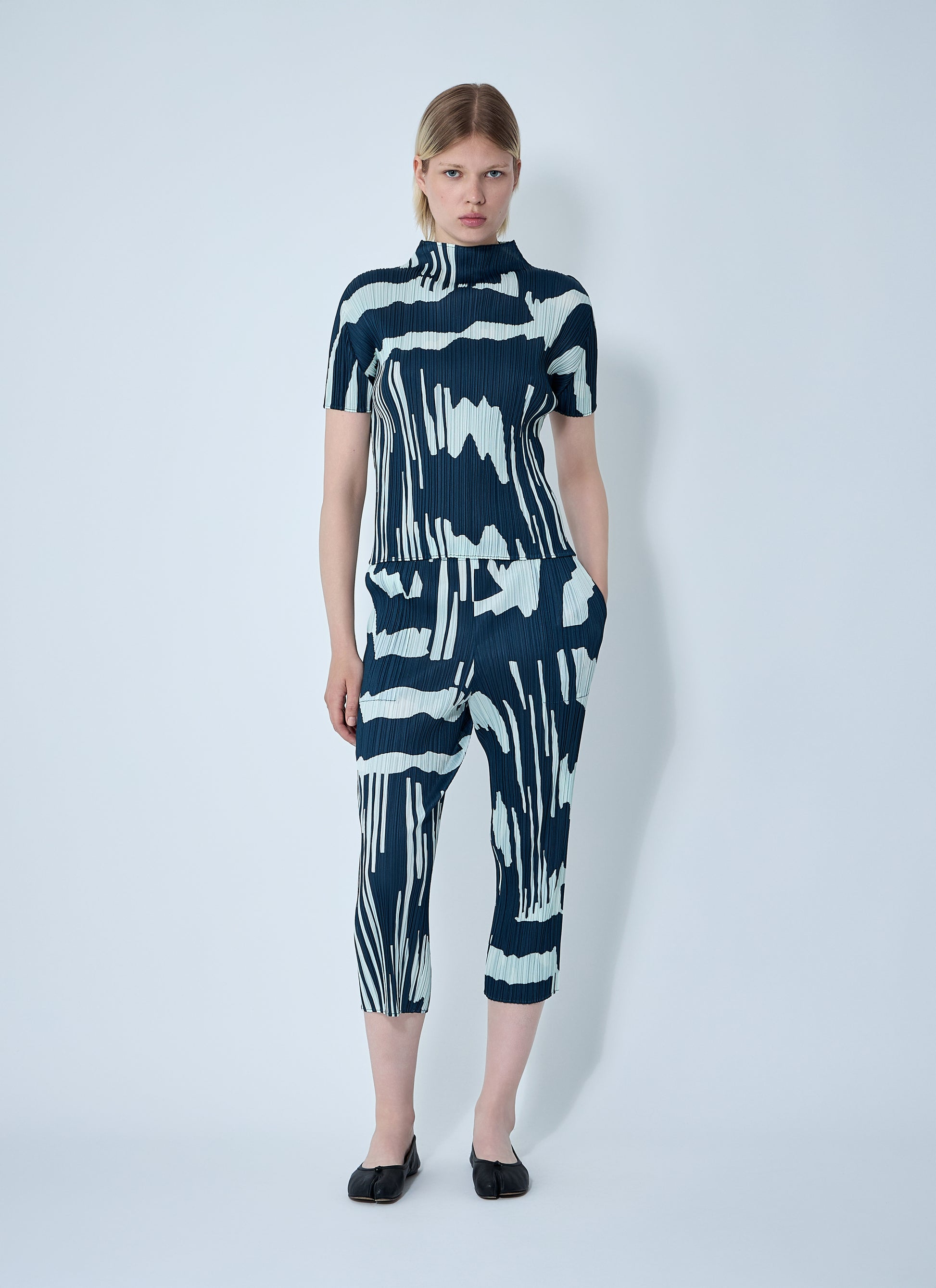 Pleats Please Issey Miyake Women Pleated Pants PLEATS PLEASE ISSEY MIYAKE