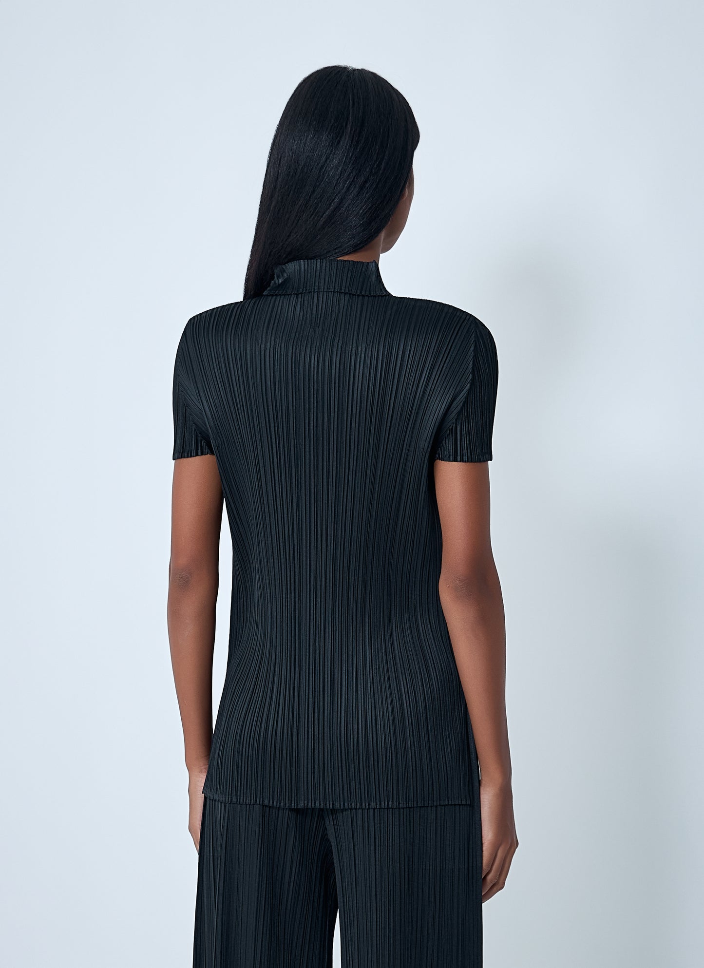 Pleats Please Issey Miyake Women Pleated Shirt