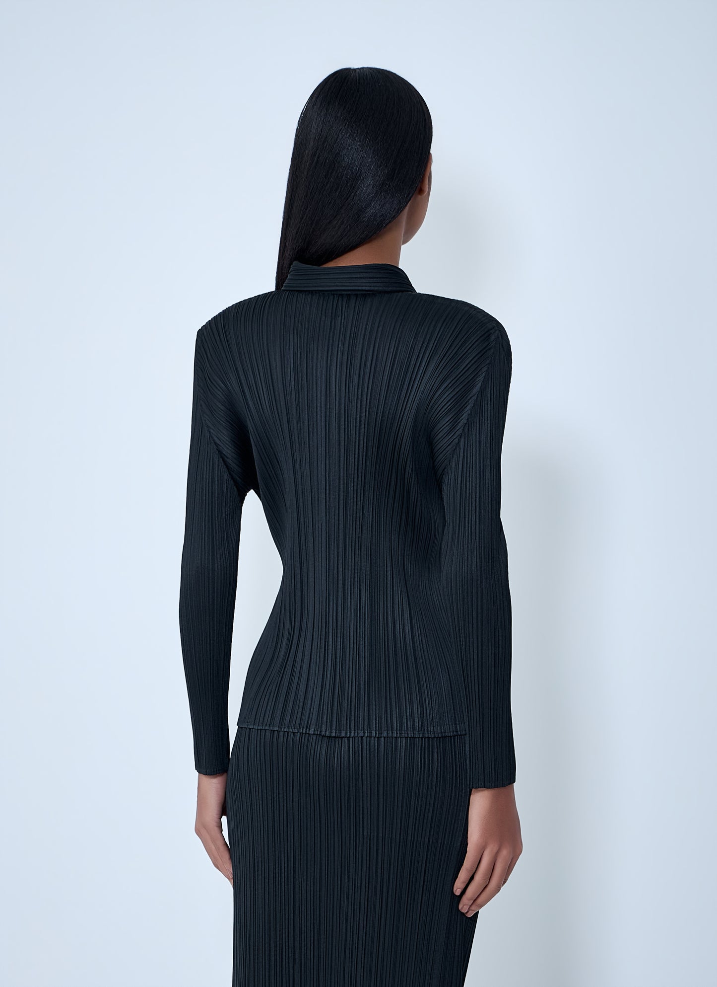 Pleats Please Issey Miyake Women Pleated Button-Down Shirt PLEATS PLEASE ISSEY MIYAKE