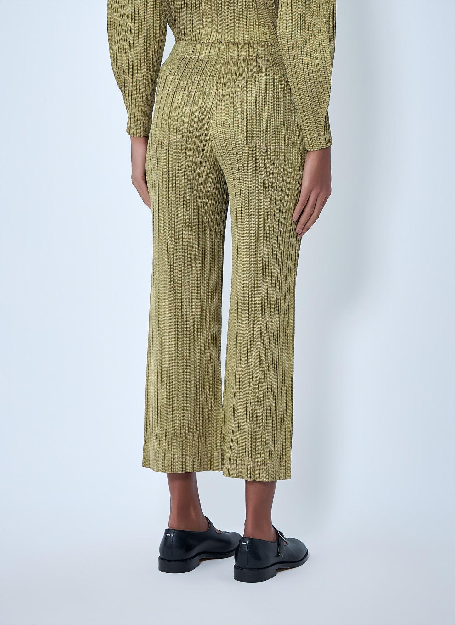 Pleats Please Issey Miyake Women Ribbed Knit Pants PLEATS PLEASE ISSEY MIYAKE