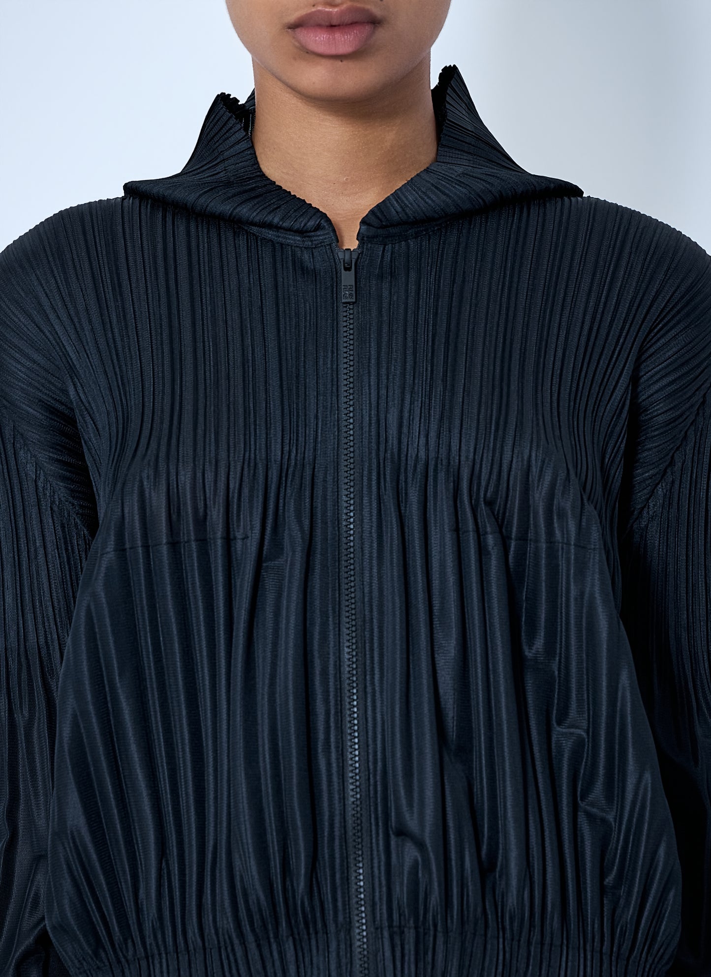 Pleats Please Issey Miyake Women Pleated Zip-Up Jacket PLEATS PLEASE ISSEY MIYAKE