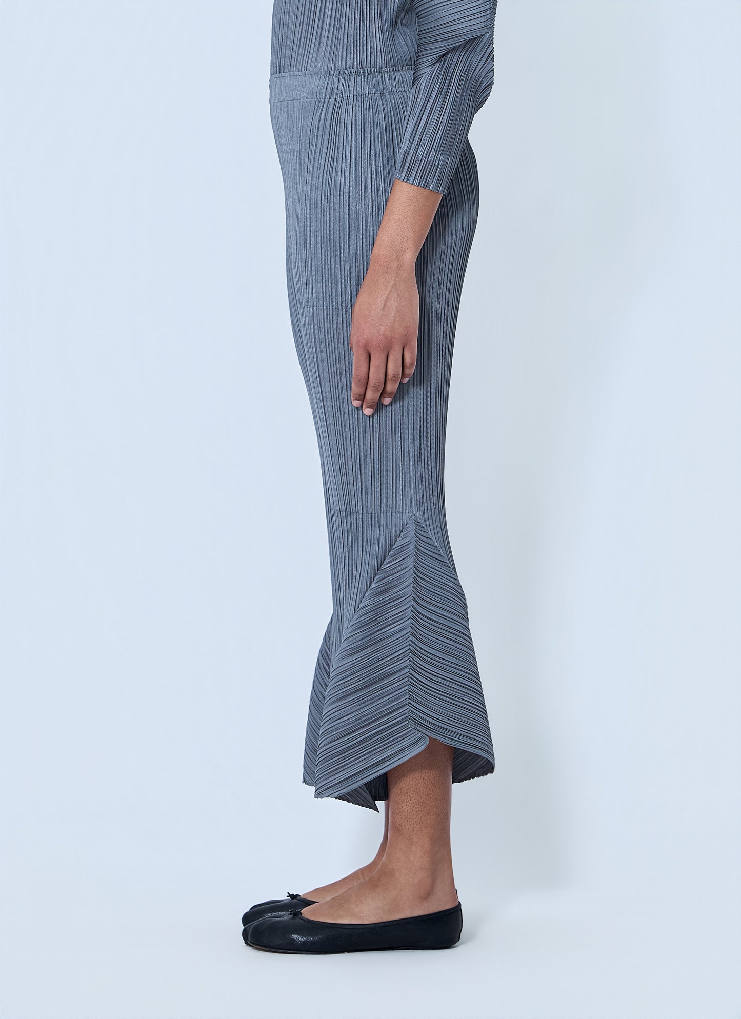 Pleats Please Issey Miyake Women Pleated Flared Trousers PLEATS PLEASE ISSEY MIYAKE