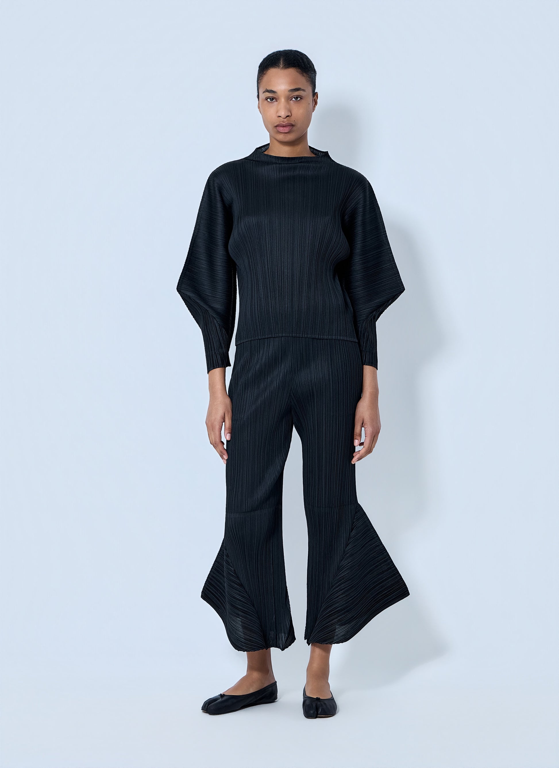 Pleats Please Issey Miyake Women Pleated Knit Top PLEATS PLEASE ISSEY MIYAKE