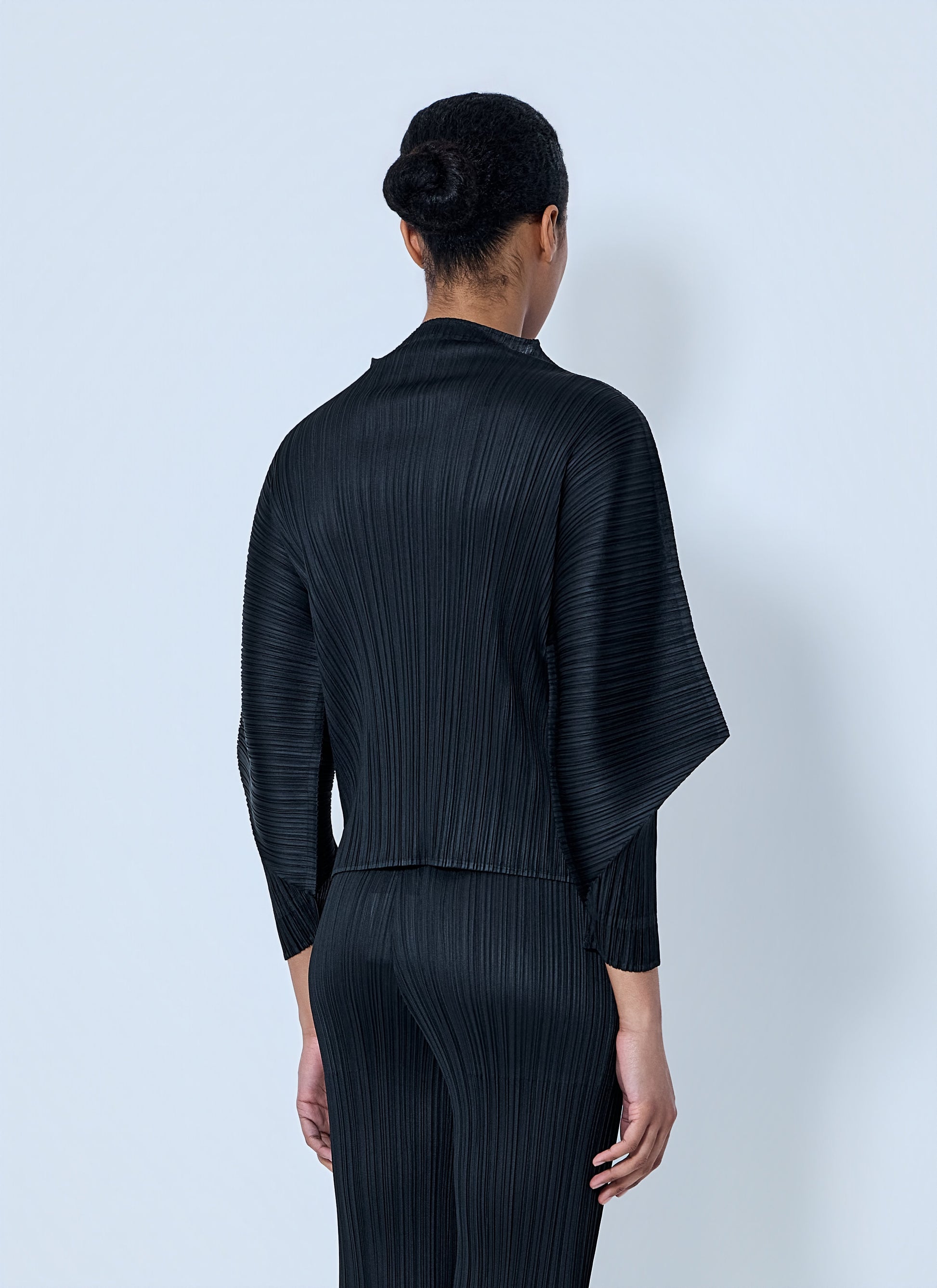 Pleats Please Issey Miyake Women Pleated Knit Top PLEATS PLEASE ISSEY MIYAKE