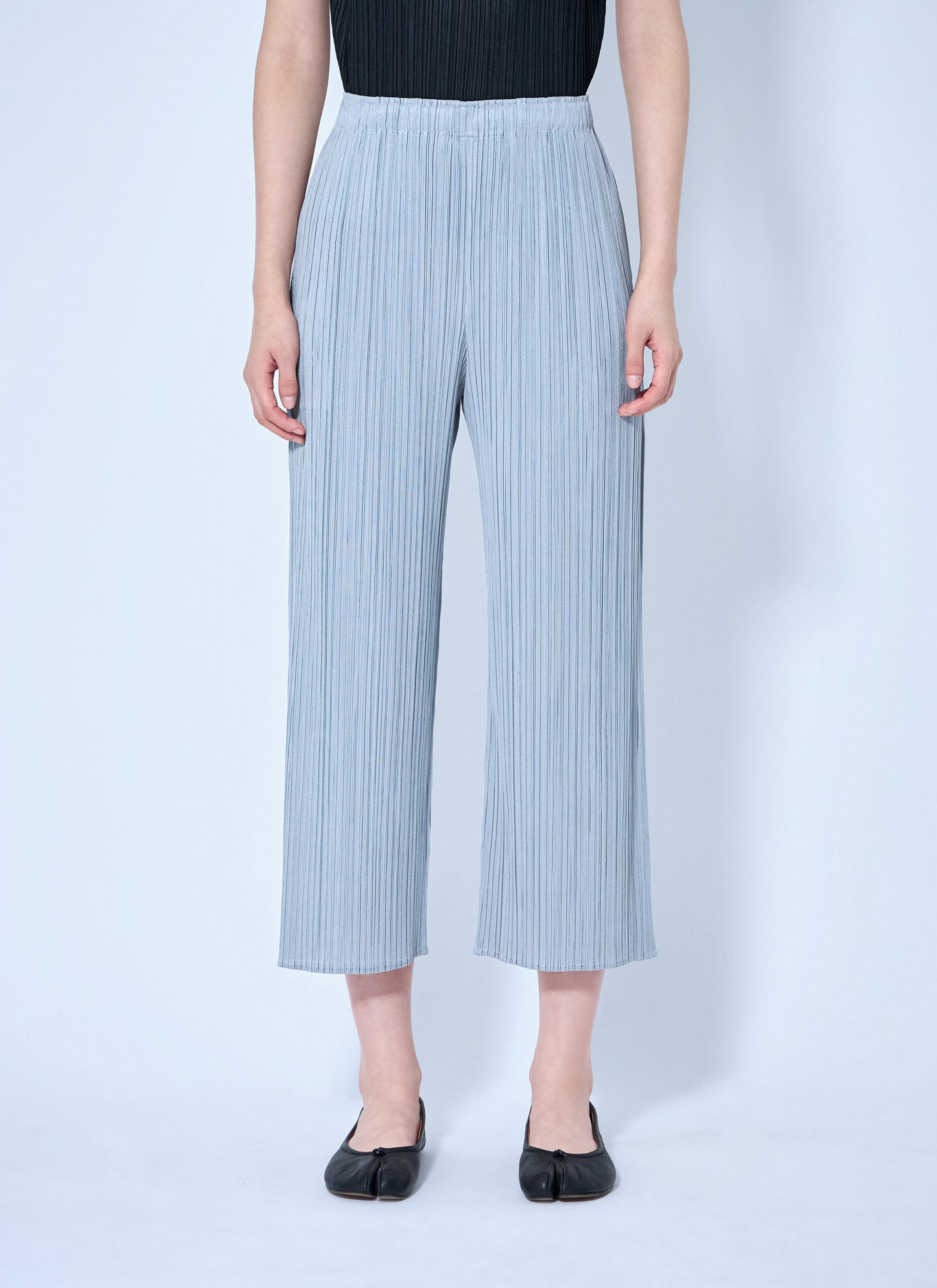Pleats Please Issey Miyake Women Pleated Wide-Leg Trousers PLEATS PLEASE ISSEY MIYAKE