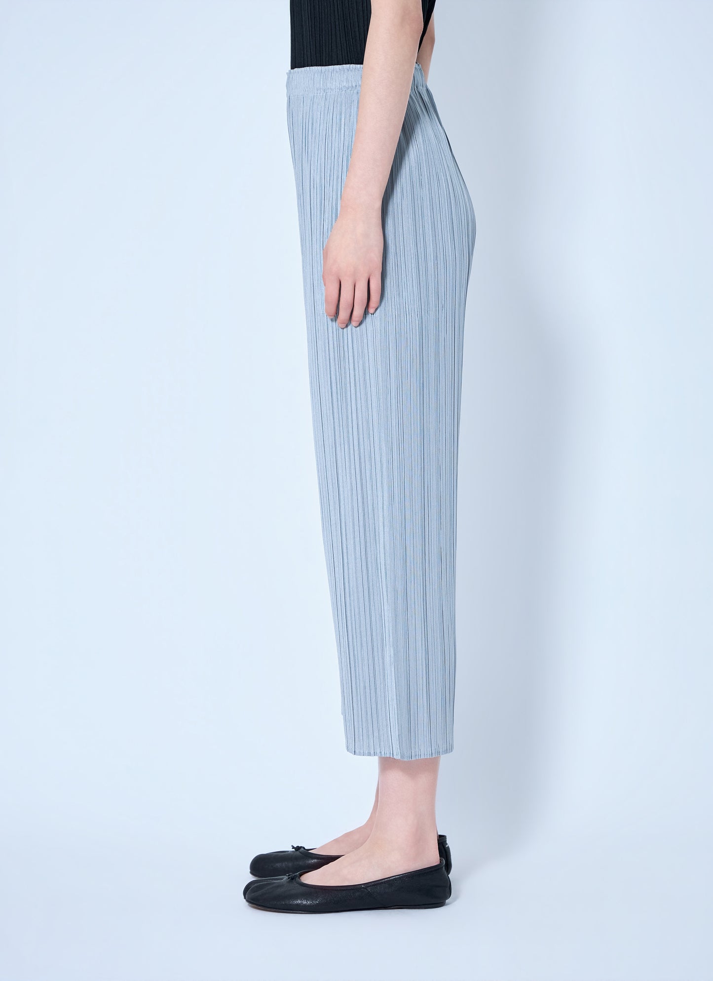 Pleats Please Issey Miyake Women Pleated Wide-Leg Trousers PLEATS PLEASE ISSEY MIYAKE