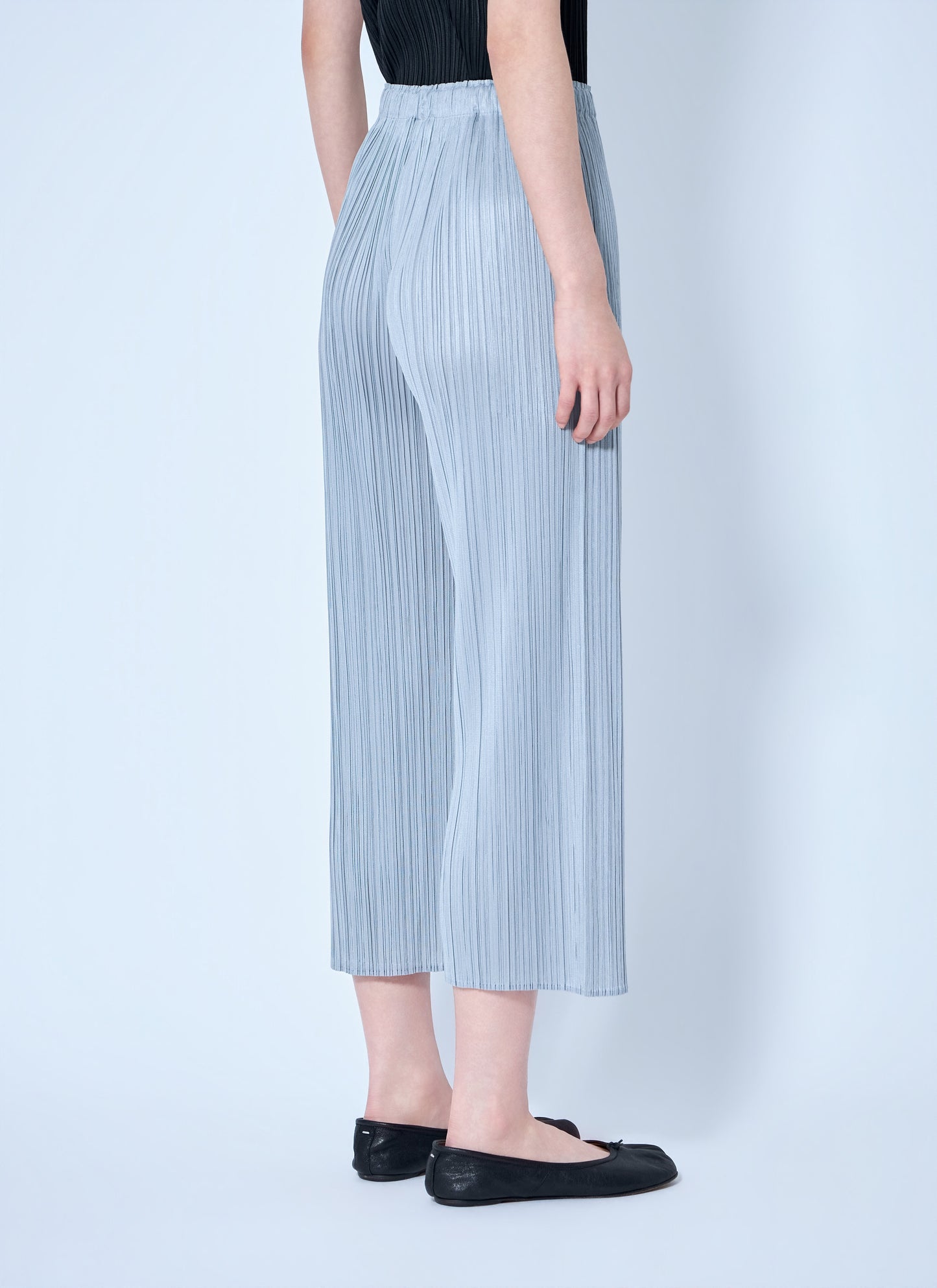 Pleats Please Issey Miyake Women Pleated Wide-Leg Trousers PLEATS PLEASE ISSEY MIYAKE