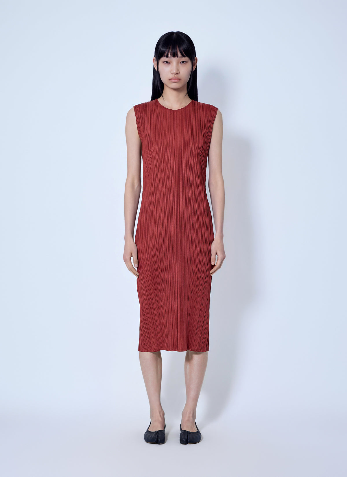 Pleats Please Issey Miyake Women September Pleated Midi Dress PLEATS PLEASE ISSEY MIYAKE