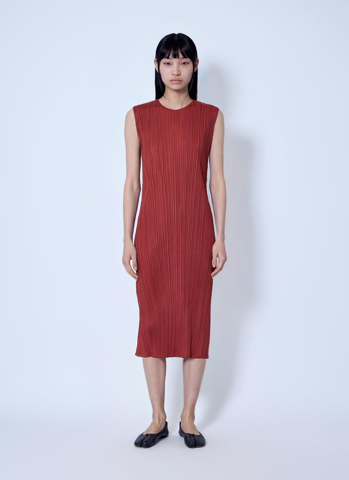 Pleats Please Issey Miyake Women September Pleated Midi Dress PLEATS PLEASE ISSEY MIYAKE